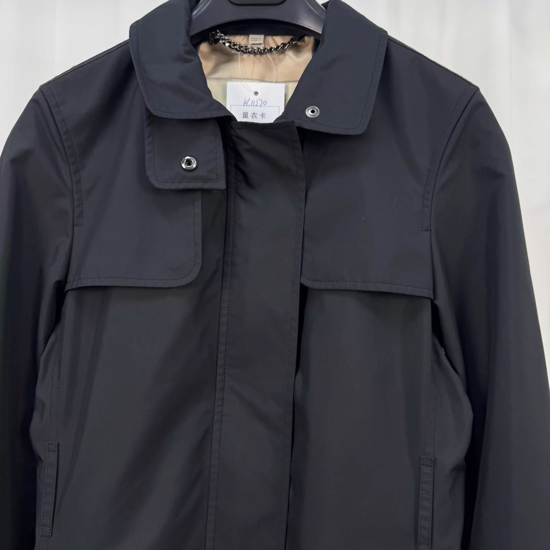 Burberry Burberry Trench Check Lined UK4 98 New Beltless Size XS / US 0-2 / IT 36-38 - 3 Thumbnail