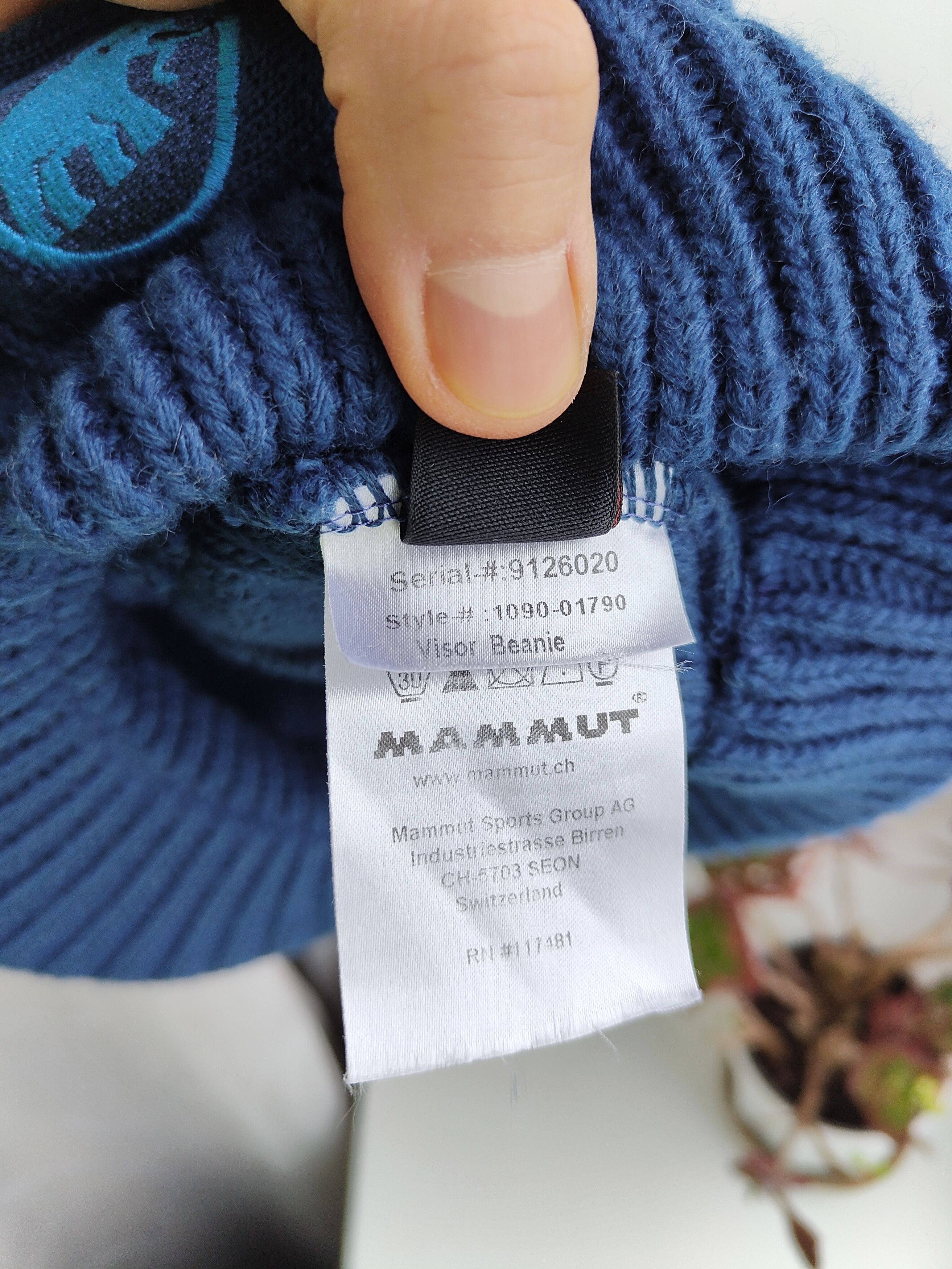 Mammut Vintage Mammut Visor Beanie Knitted Hat Jeep Cap Peaked Hat Size ONE SIZE - 10 Thumbnail