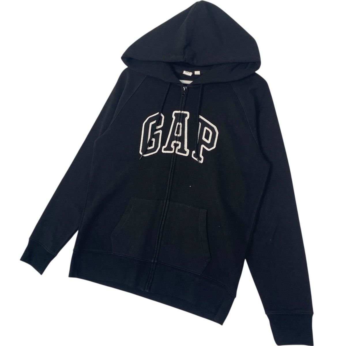Other Vintage GAP Hoodie Big Logo Embroidered Black Size L Size US L / EU 52-54 / 3 - 2 Thumbnail