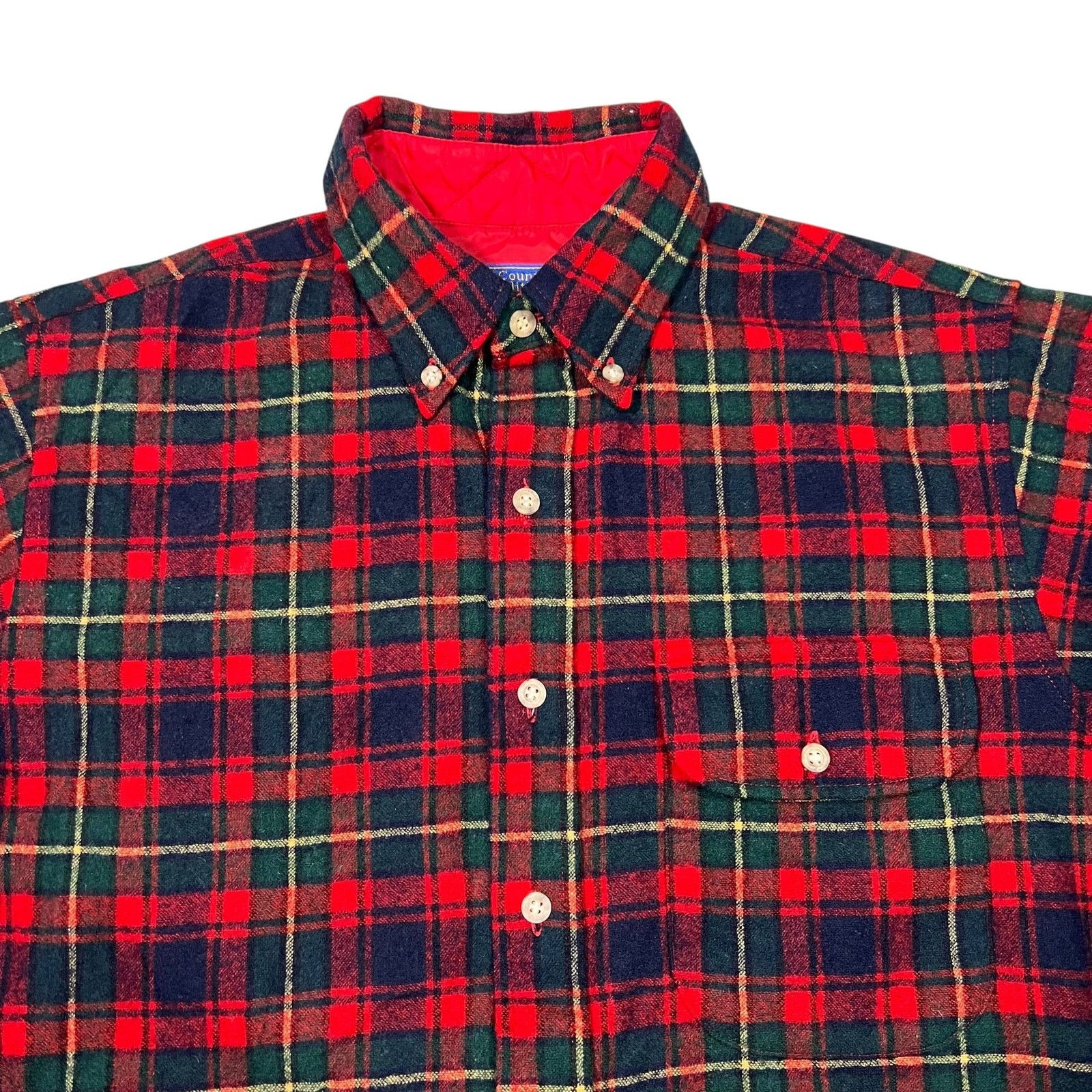 Pendleton × Vintage Vintage 90s Pendleton Country Traditionals flannel button up Size US M / EU 48-50 / 2 - 2 Thumbnail