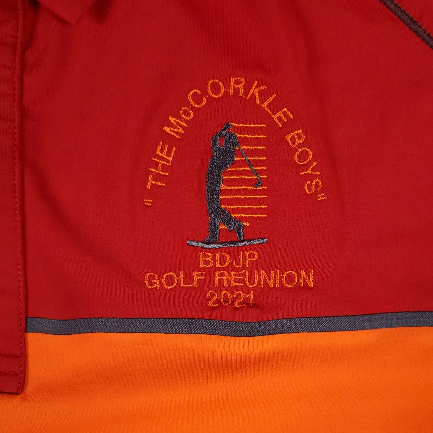 Vintage Sunice Polo Shirt Mens Large Red Golf Casual Short Sleeve Adult Size US L / EU 52-54 / 3 - 3 Thumbnail