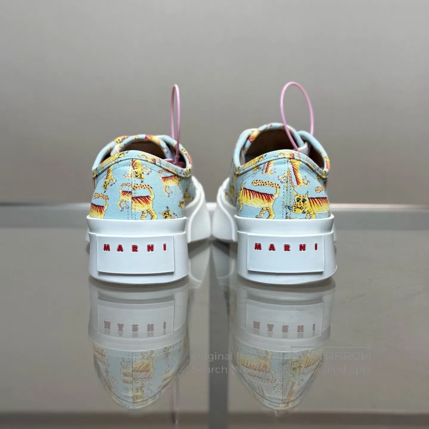 Marni MARNI Tiger-printed big-toed shoes Size US 5.5 / IT 35.5 - 4 Thumbnail