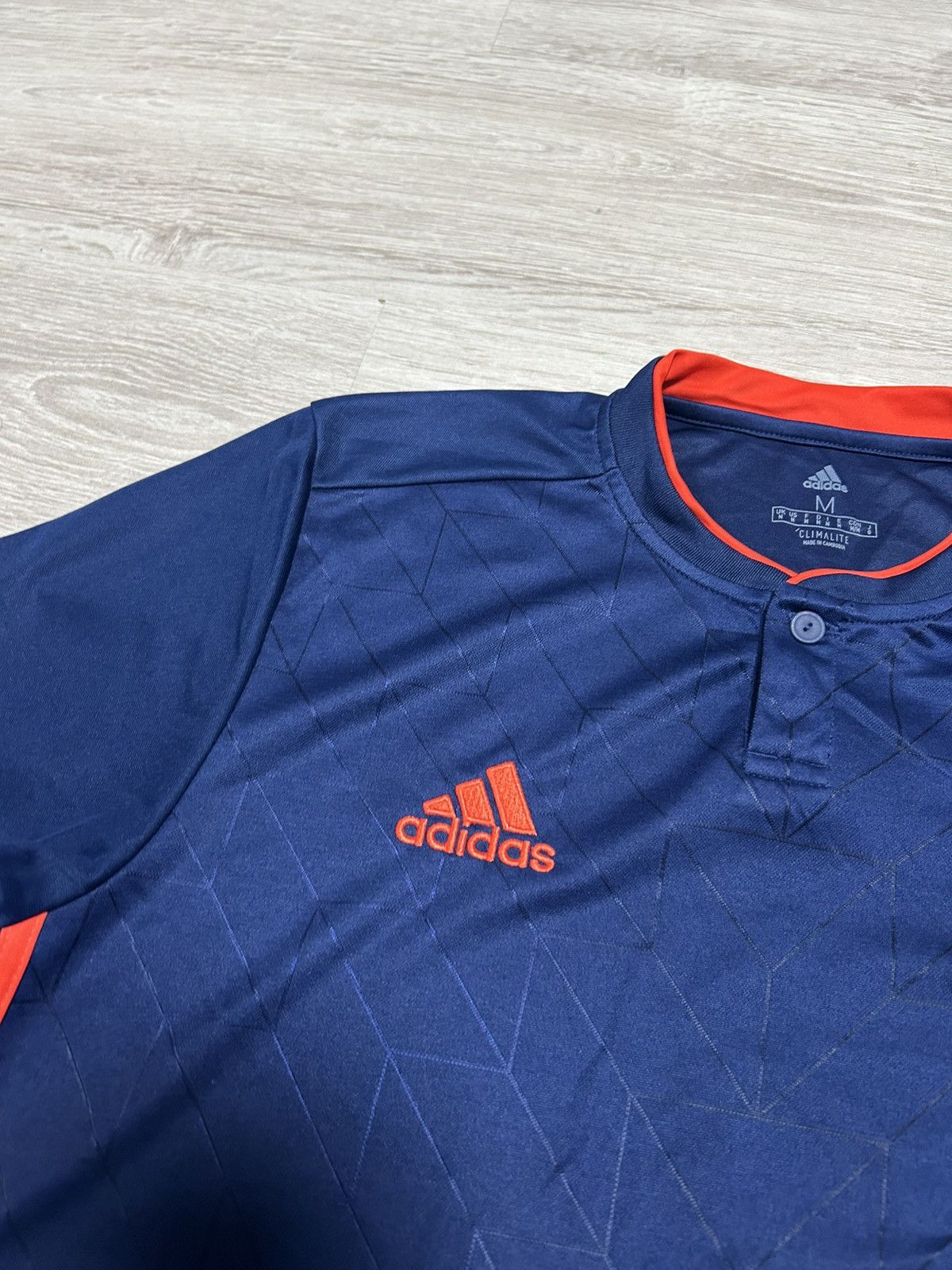 Adidas Adidas Soccer Jersey Olimpique Lyon Marseille size M Size US M / EU 48-50 / 2 - 5 Thumbnail