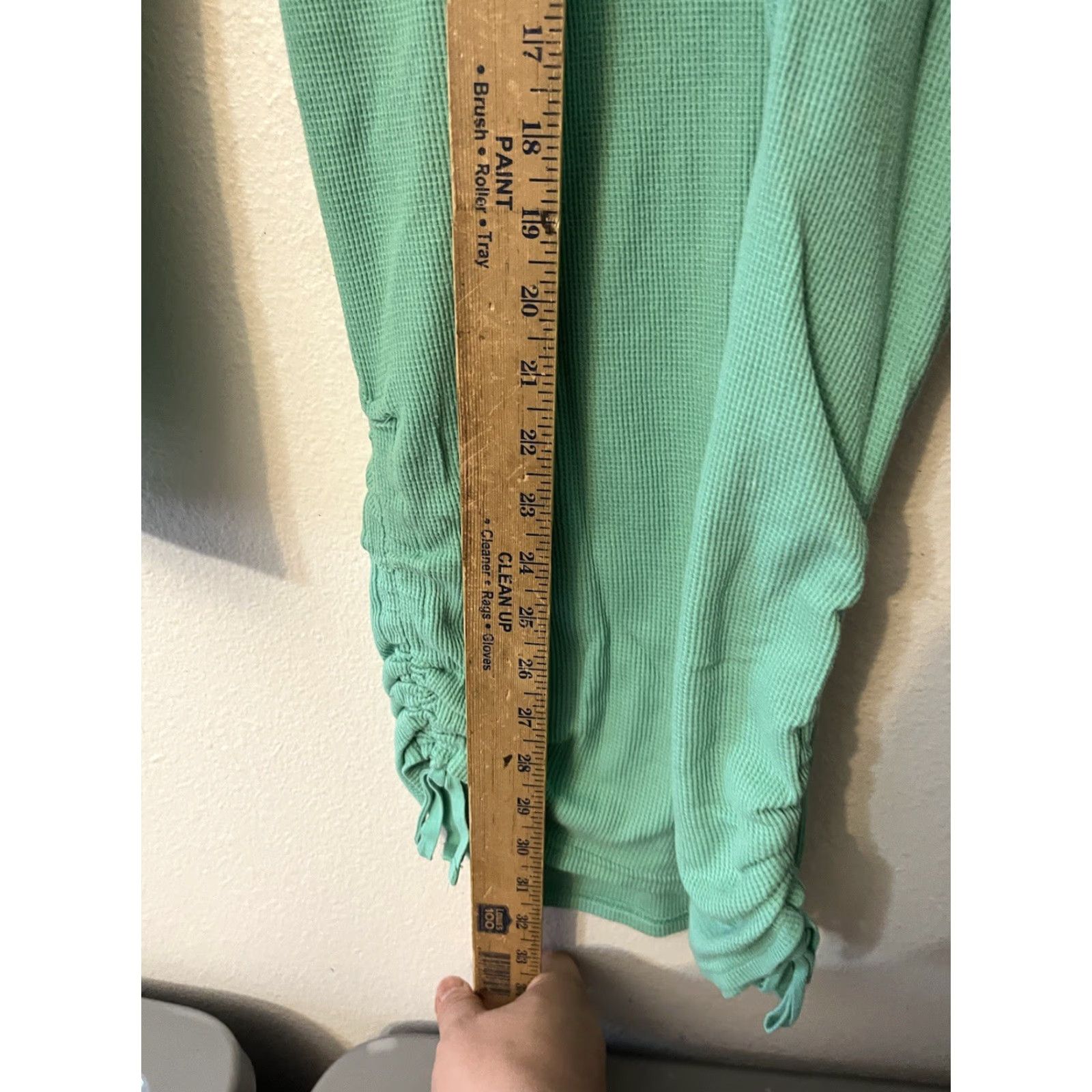 Old Navy VINTAGE Old Navy Womens Hoodie Tunic Top Long Sleeve Green Casual Fall Spring Winter Shirt M Size M / US 6-8 / IT 42-44 - 4 Thumbnail