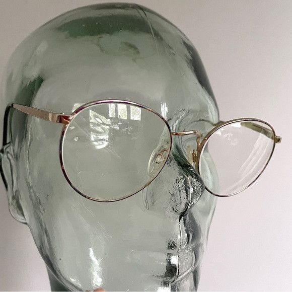 Other Vintage Luxottica Round Glasses Frames - 51-20-135 Size ONE SIZE - 4 Thumbnail