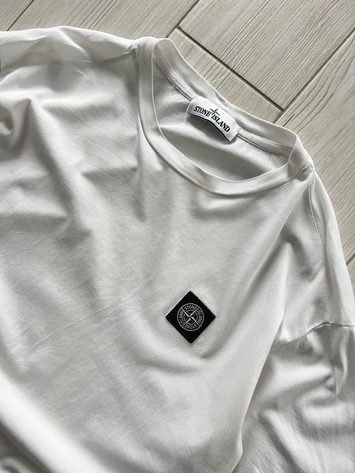 Stone Island Stone Island T-shirt White Large Size US L / EU 52-54 / 3 - 8 Thumbnail