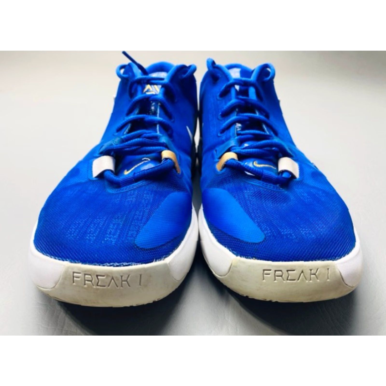 Nike Nike Zoom Freak 1 Greece Blue White Gold BQ5422-400 Size 10 Nike Zoom Freak 1 Greece Blue White Gold BQ5422-400 Size 10 Size US 9 / EU 42 - 3 Thumbnail
