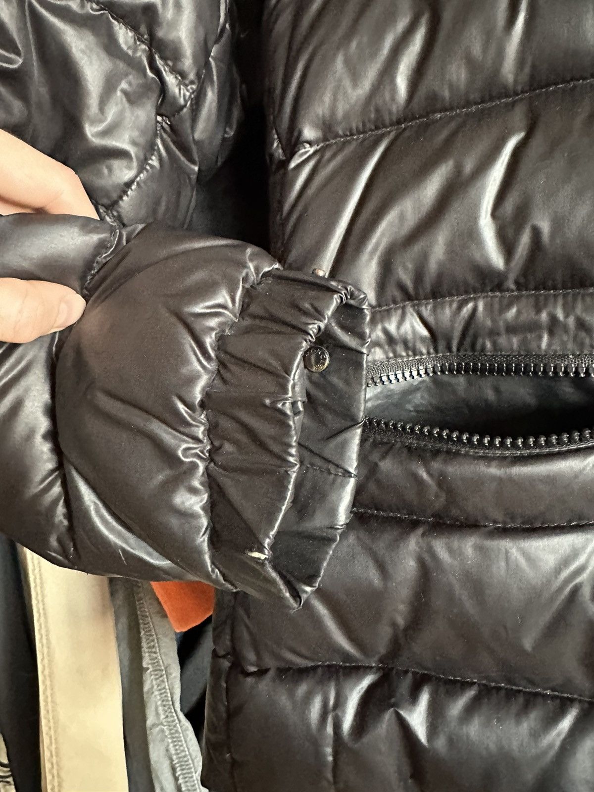 Moncler × Vintage Moncler jacket Black Luxury Size S / US 4 / IT 40 - 16 Thumbnail