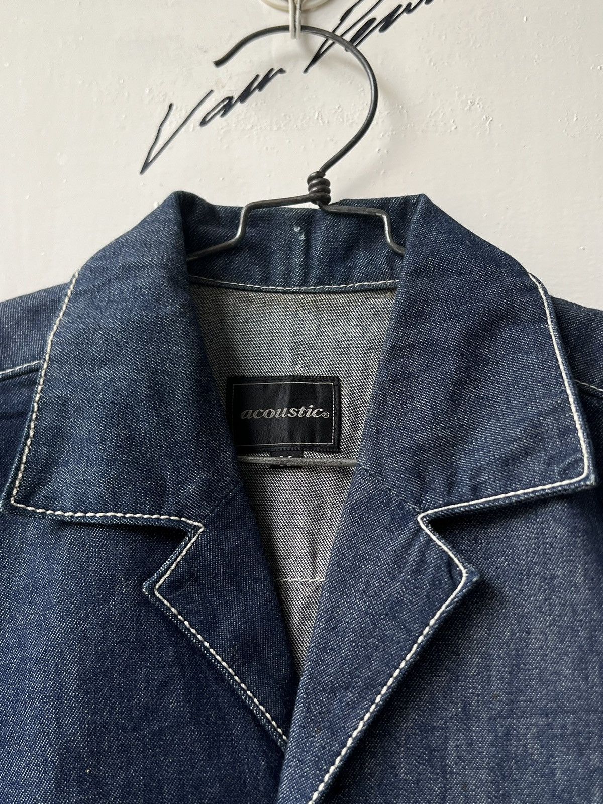 Japanese Brand ACOUSTIC Denim Shirt Size US M / EU 48-50 / 2 - 13 Thumbnail