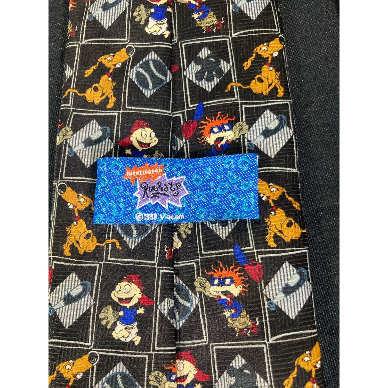 Nickelodeon VTG 90s Nickelodeon Rugrats Tie Necktie Tommy Size ONE SIZE - 2 Thumbnail