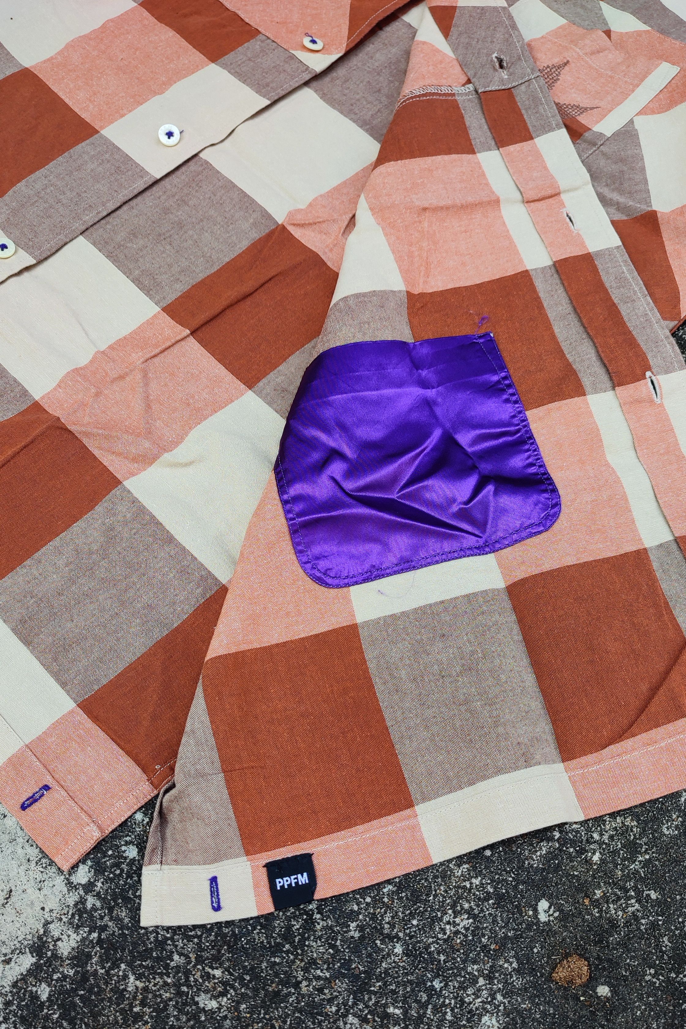 Japanese Brand × PPFM × Vintage PPFM Shirt Size US L / EU 52-54 / 3 - 7 Thumbnail