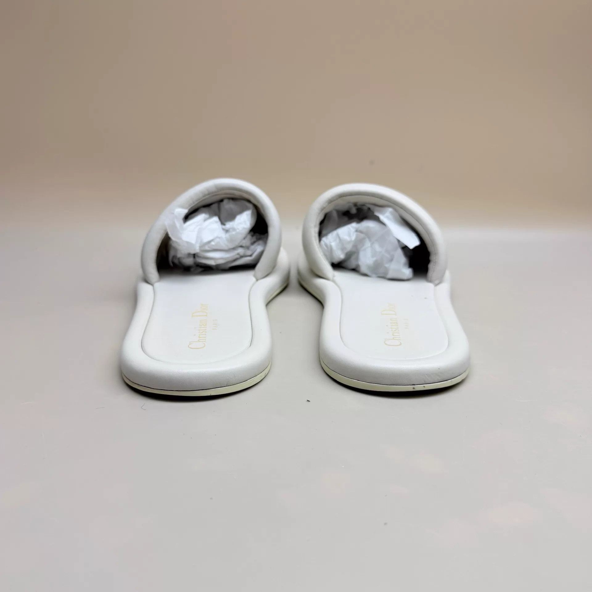 Dior Dior Cloud Slippers 38 B&W Logo Print 95 New Size US 7.5 / IT 37.5 - 3 Thumbnail