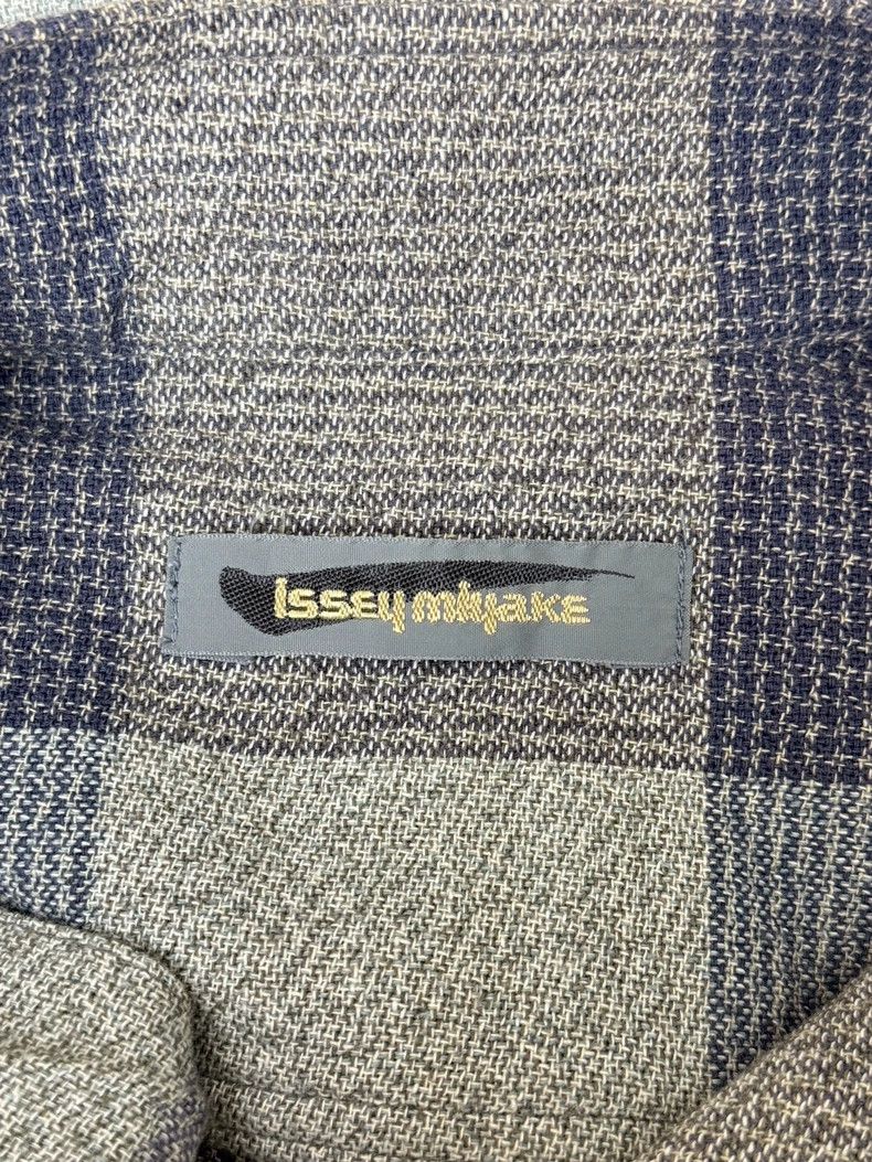 Issey Miyake Issey Miyake size:9 Pure cotton checked buttoned shirt Size US XXS / EU 40 - 3 Thumbnail