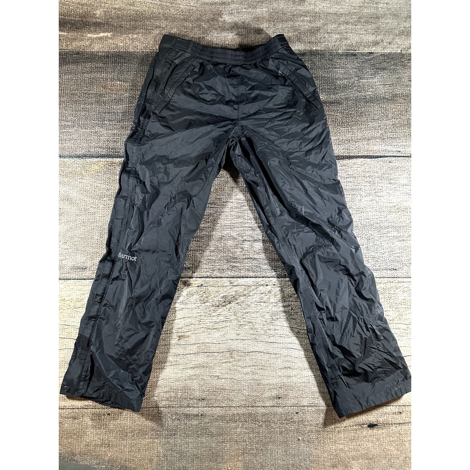 Marmot Marmot Precip Black Waterproof Rain Pants Mens Large Size US 32 / EU 48 - 1 Thumbnail