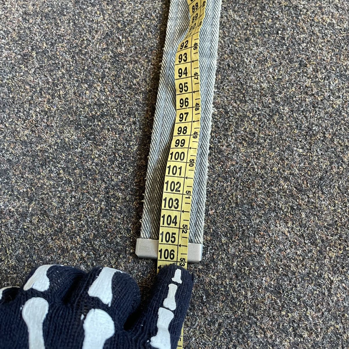 Vintage Vintage 90s Japanese Archive Goth Metal Belt Grunge Faded OS Size ONE SIZE - 7 Thumbnail