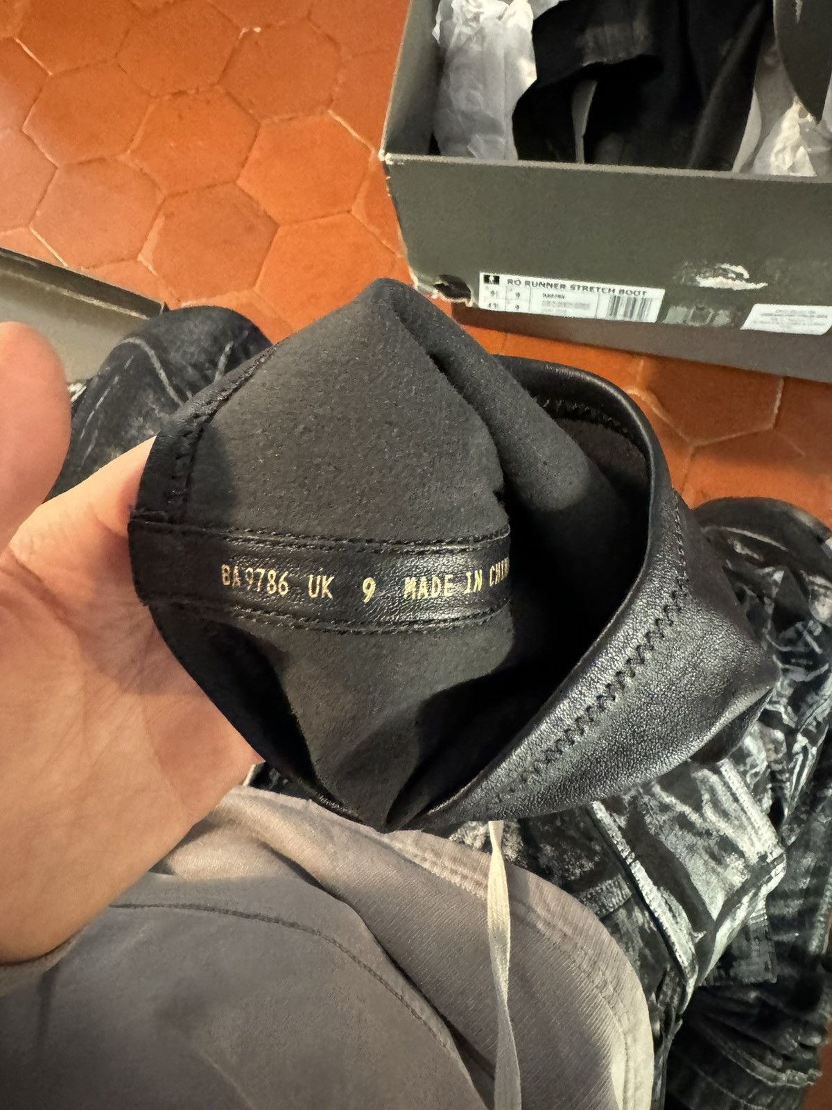 Adidas × Rick Owens Rick Owens adidas socks boots Size US 9.5 / EU 42-43 - 8 Thumbnail