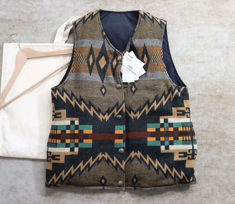 Visvim Visvim Visvim Kora Down Vest with Reversible Design-2506 Size US S / EU 44-46 / 1 - 1 Thumbnail
