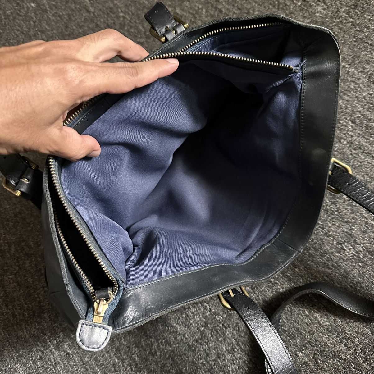 Genuine Leather JAPAN GENUINE LEATHER HANDCRAFT SHOPPING/TOTE BAG Size ONE SIZE - 11 Thumbnail