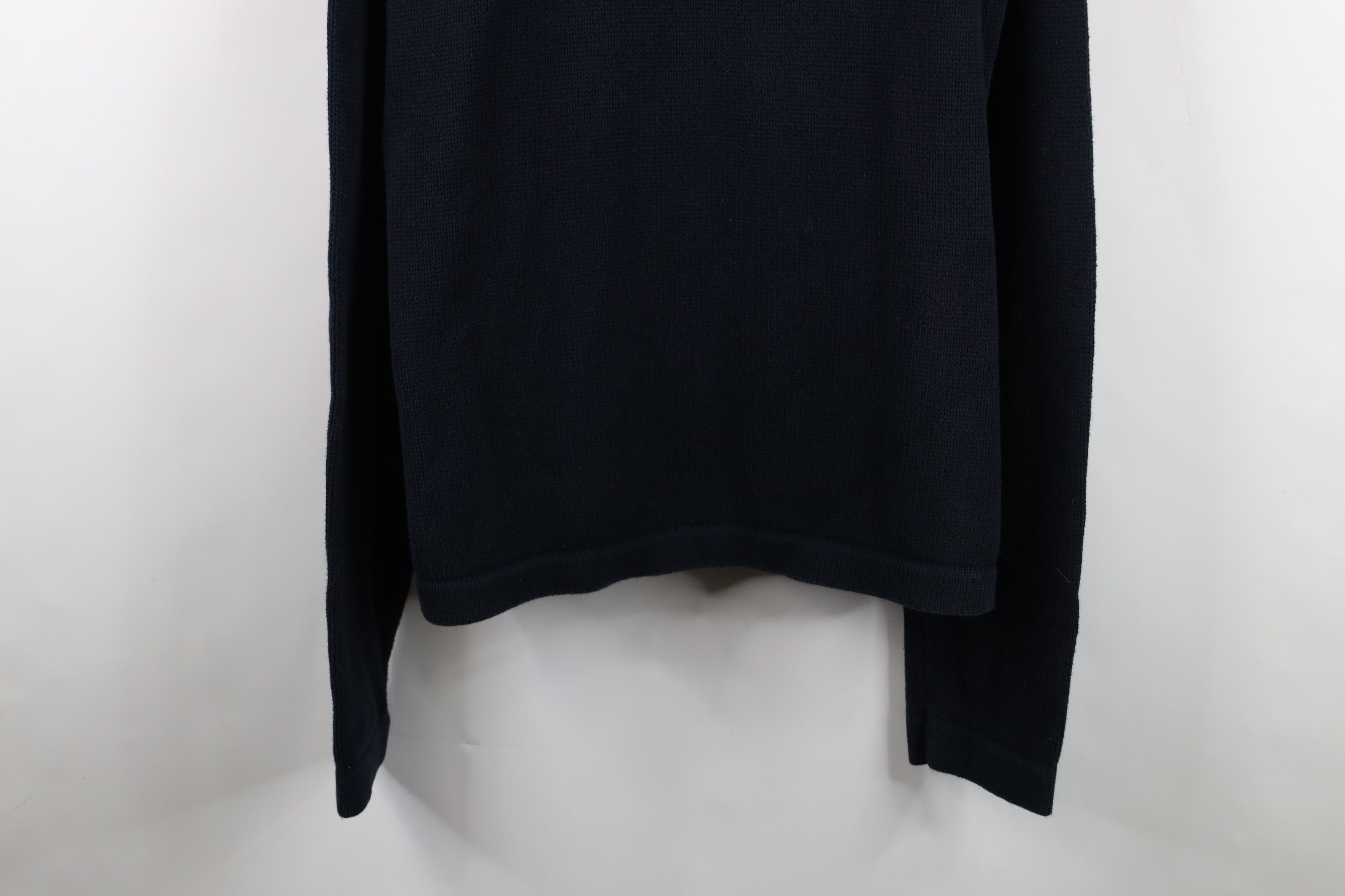J.Crew Vintage 90s Y2K J Crew Cotton Ribbed Knit Crewneck Sweater Size US XL / EU 56 / 4 - 3 Thumbnail