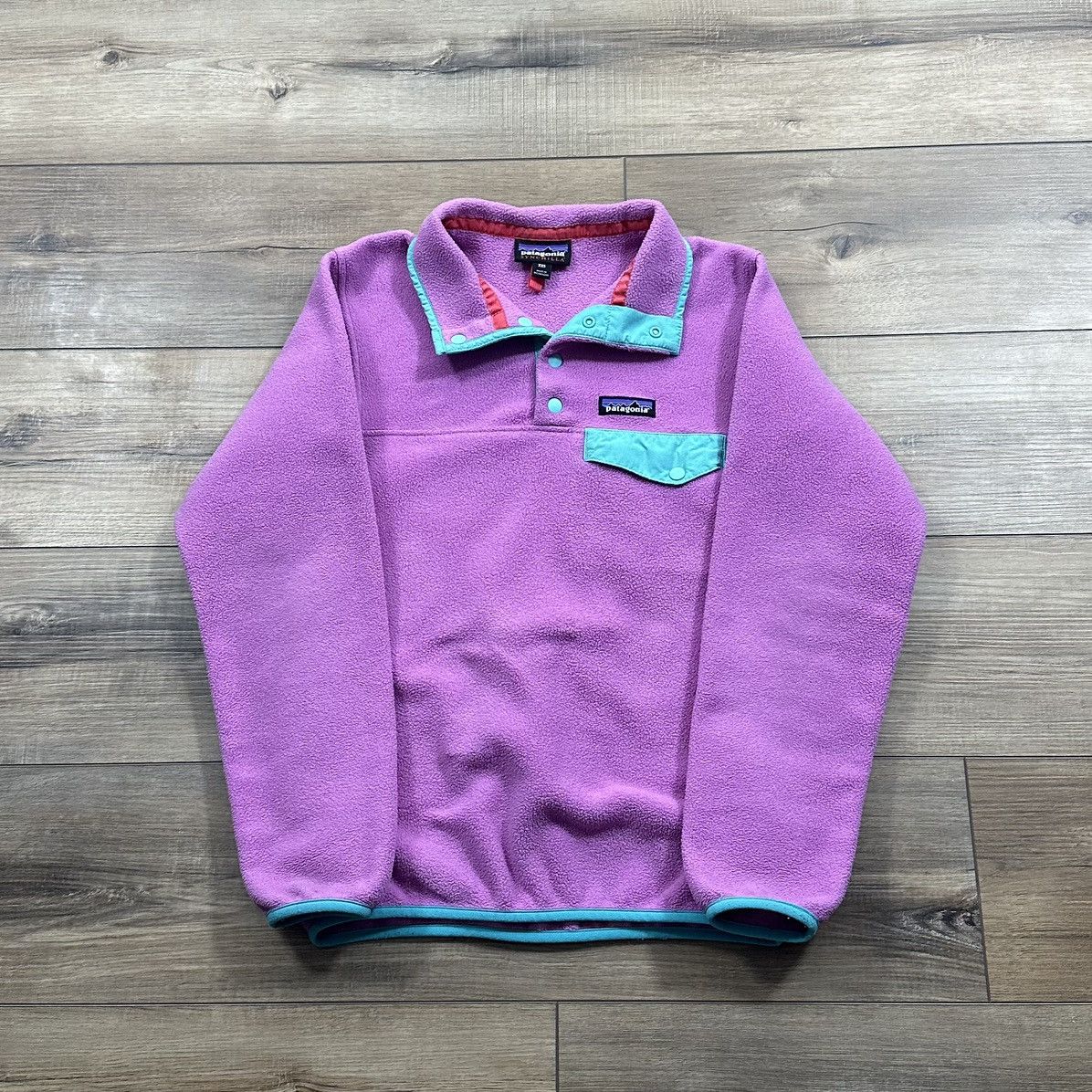 Patagonia Vintage 2000s Patagonia Synchilla Snap Fleece Pullover Size XXS / US 00 / IT 34 - 1 Thumbnail