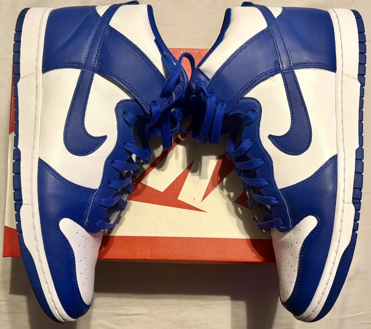 Nike × Vintage Nike “Kentucky” Dunk High, Size 13 Size US 13 / EU 46 - 6 Thumbnail