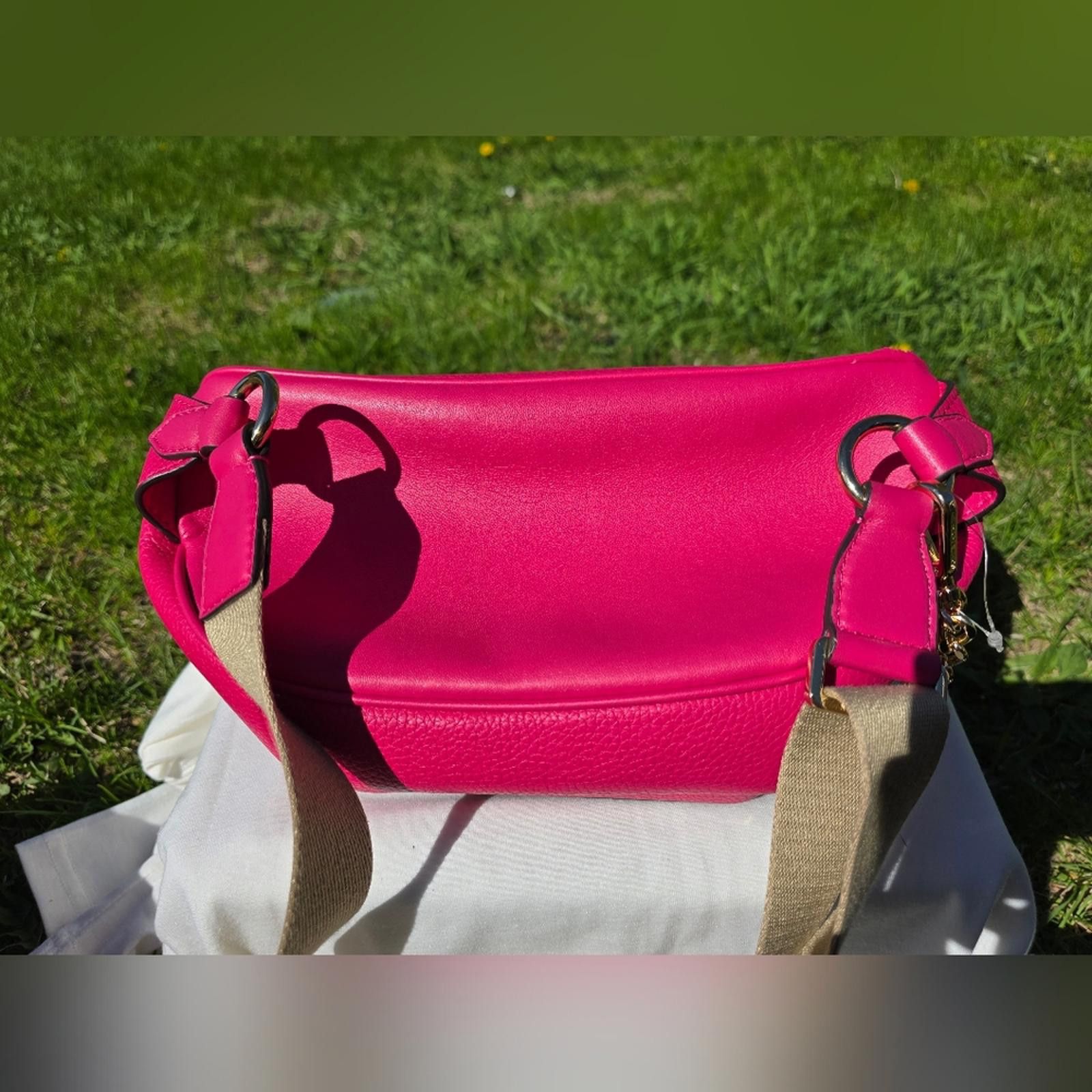 Michael Kors Michael Kors Pink Maisie Large Pebbled 2-in-1 Sling Pack Size ONE SIZE - 3 Thumbnail