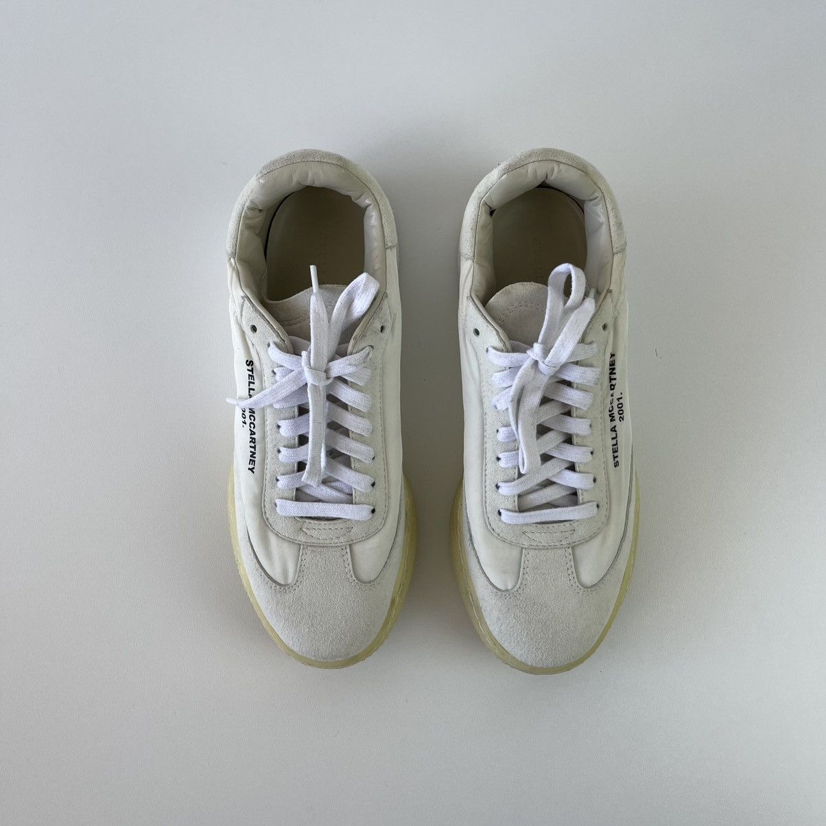 Stella McCartney Stella McCartney Women’s Loop Lace-Up Sneaker White Rare Size US 9 / IT 39 - 4 Thumbnail