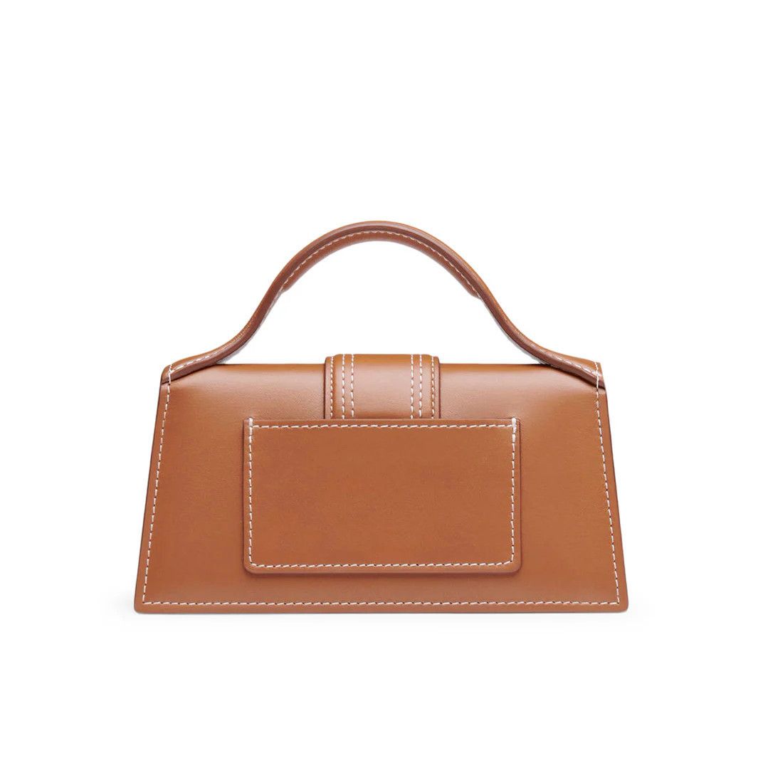 Jacquemus JACQUEMUS The Bambino Light Brown Leather Flap Small Shoulde Size ONE SIZE - 3 Thumbnail