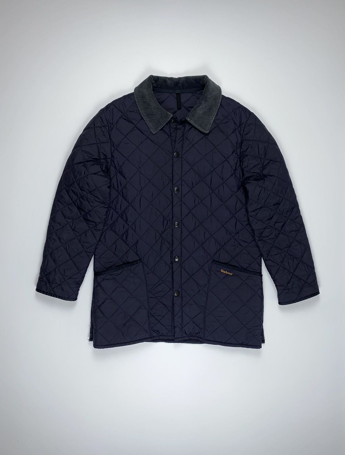 Barbour 🚨 Barbour vintage quilted liddesdale jacket coat blue man M Size US M / EU 48-50 / 2 - 1 Thumbnail