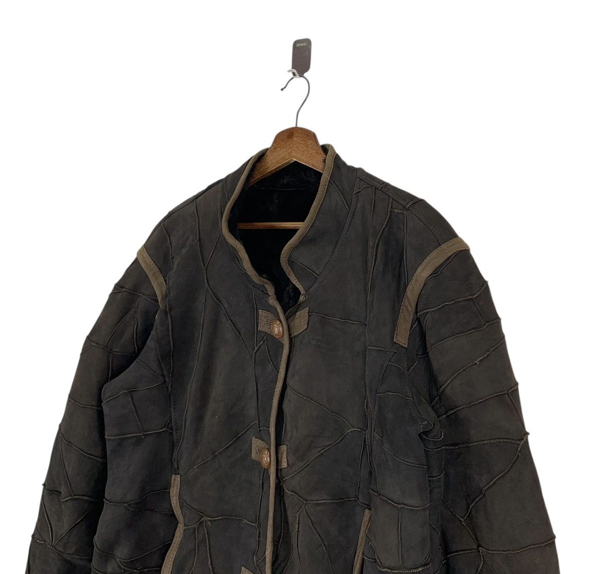 Leather VIntage Patch Work Leather Jacket Style Hai Sporting Gear Size US M / EU 48-50 / 2 - 3 Thumbnail