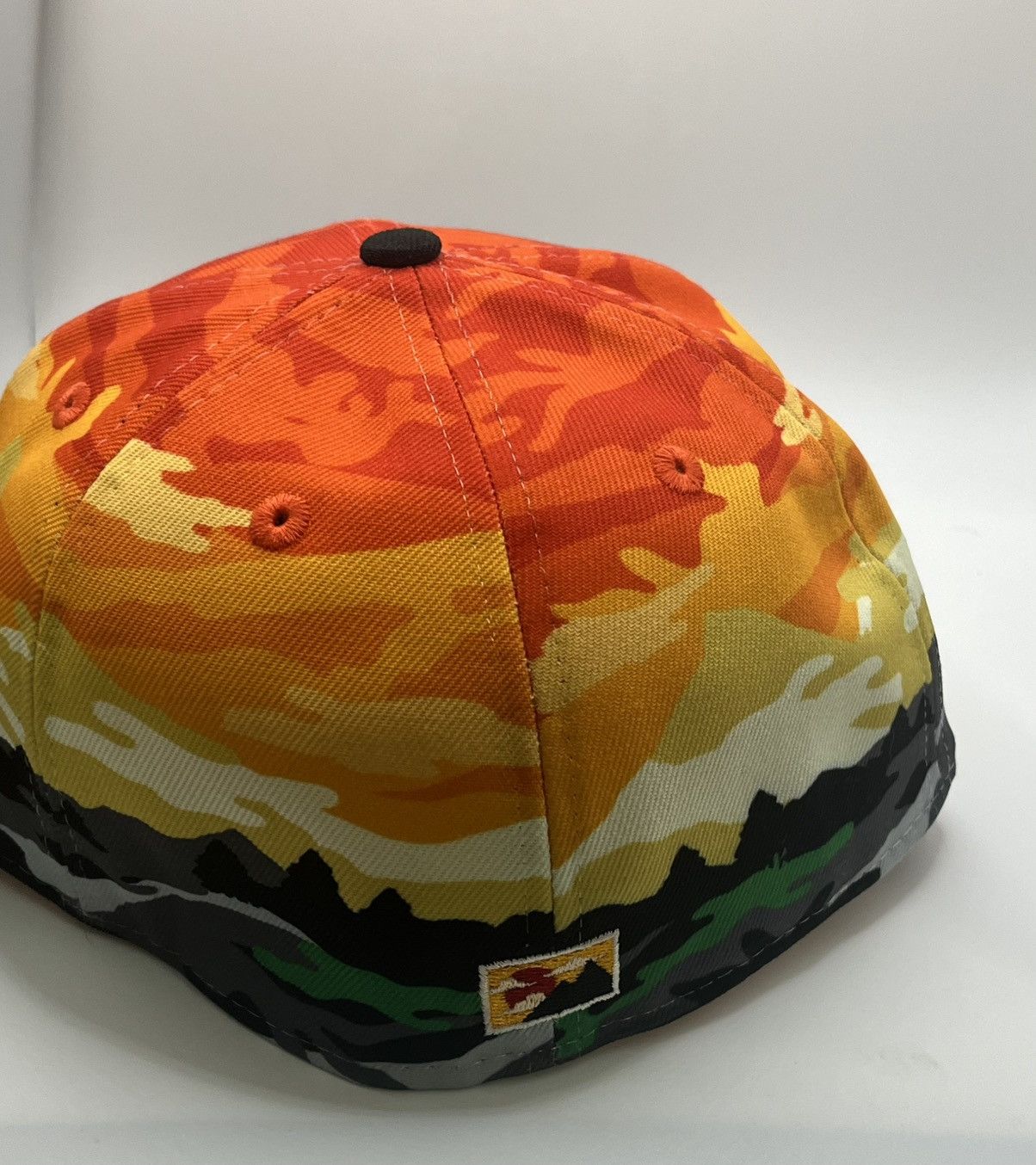 MyFitteds 7 1/4 Myfitteds MYFITTEDS X RUSSETSUNSET 001 LANDSCAPE CAMO Size ONE SIZE - 4 Thumbnail