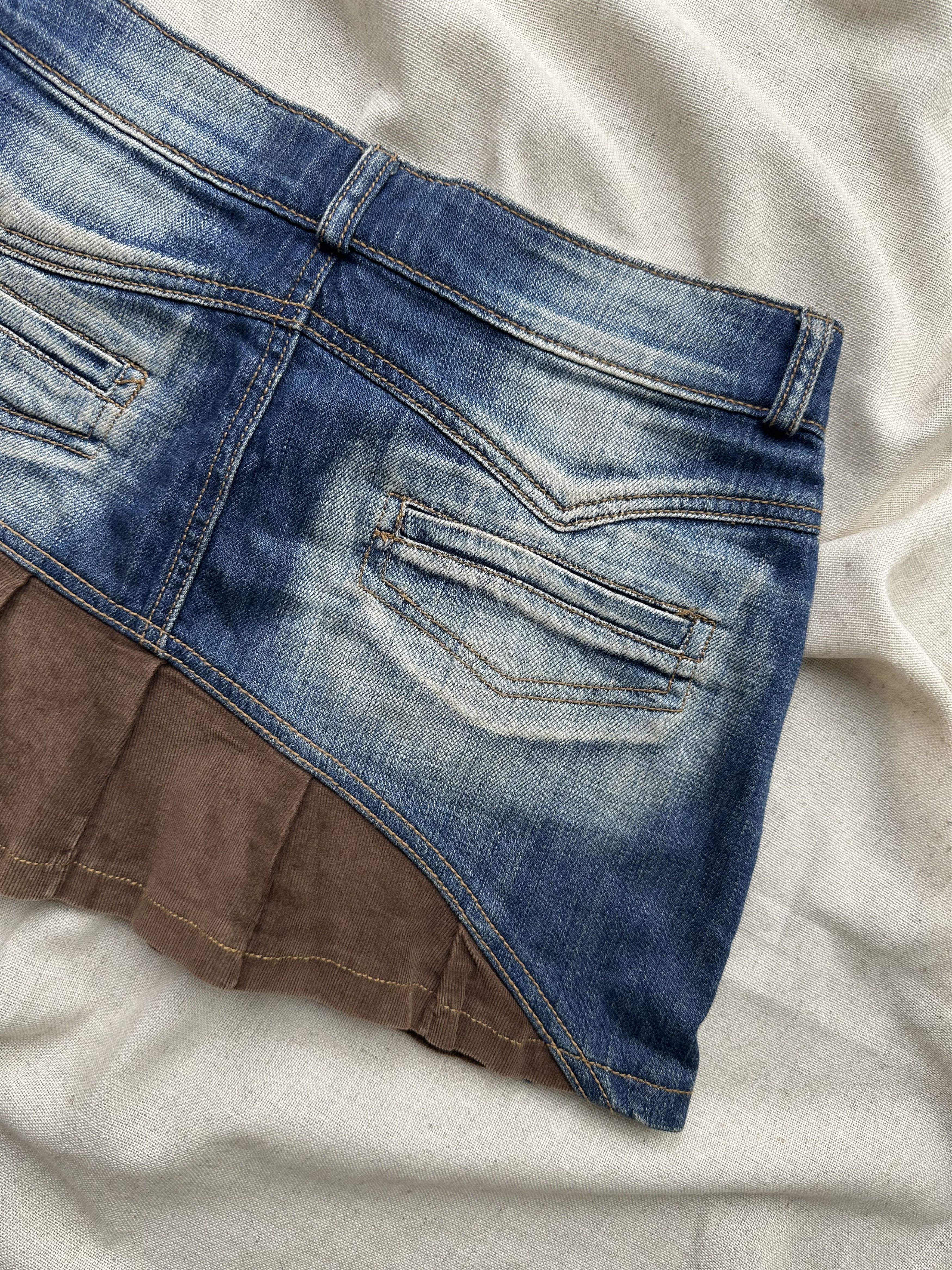 Japanese Brand Vintage Flared Mini Skirt Size 26" / US 2 / IT 38 - 7 Thumbnail