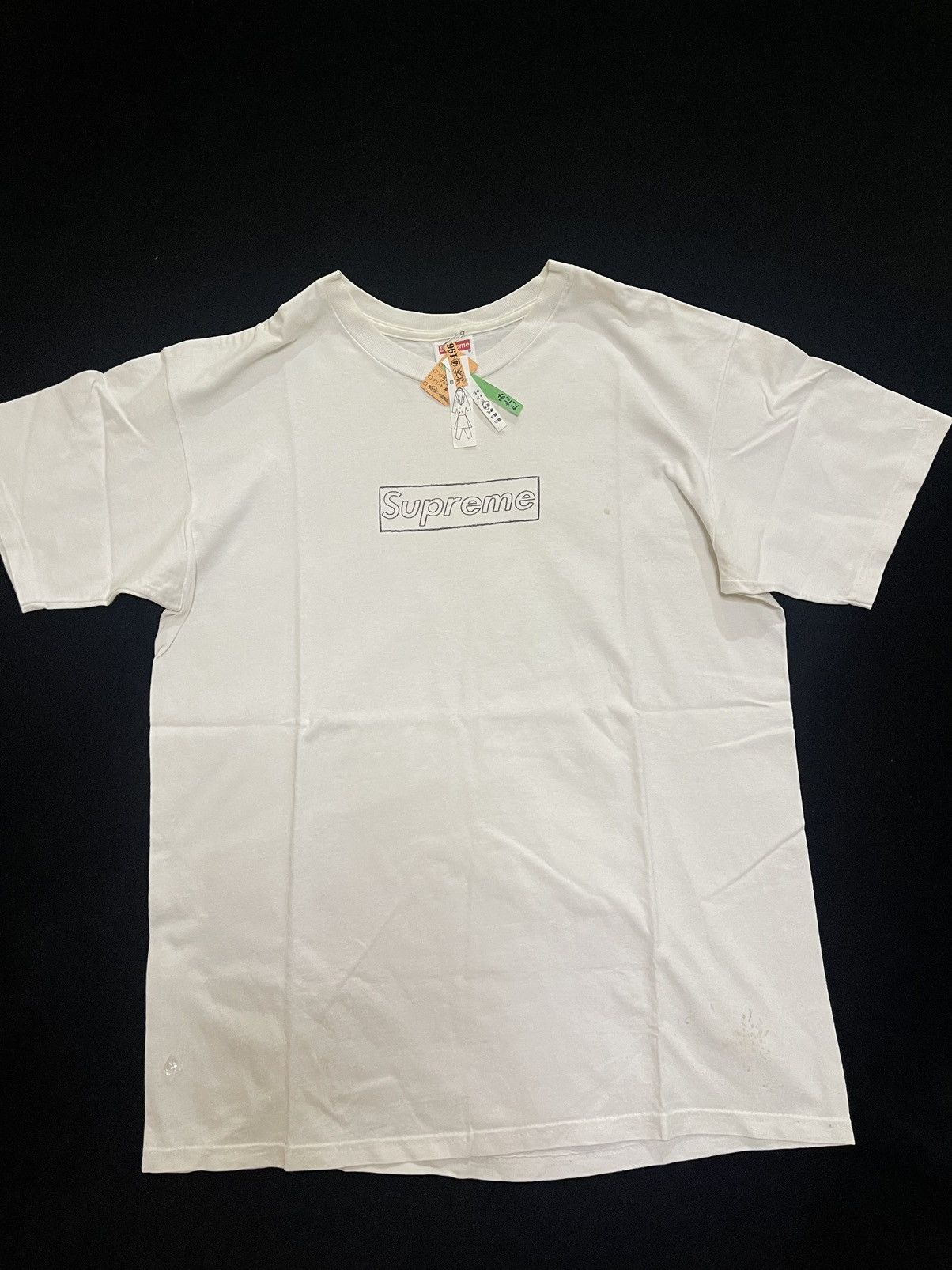 Supreme Supreme 2011 kaws chalk box logo tee Size US L / EU 52-54 / 3 - 1 Thumbnail