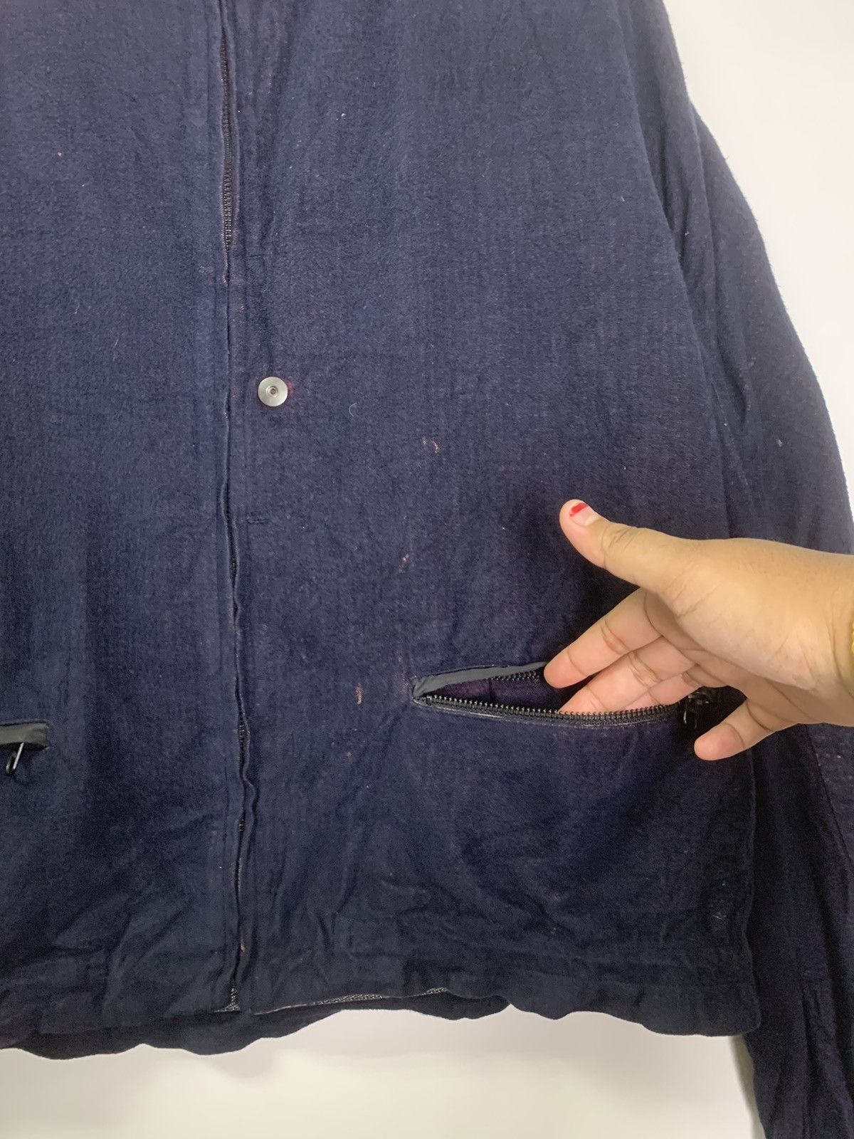 Japanese Brand Ppcm zipper crop jacket Size US L / EU 52-54 / 3 - 7 Thumbnail