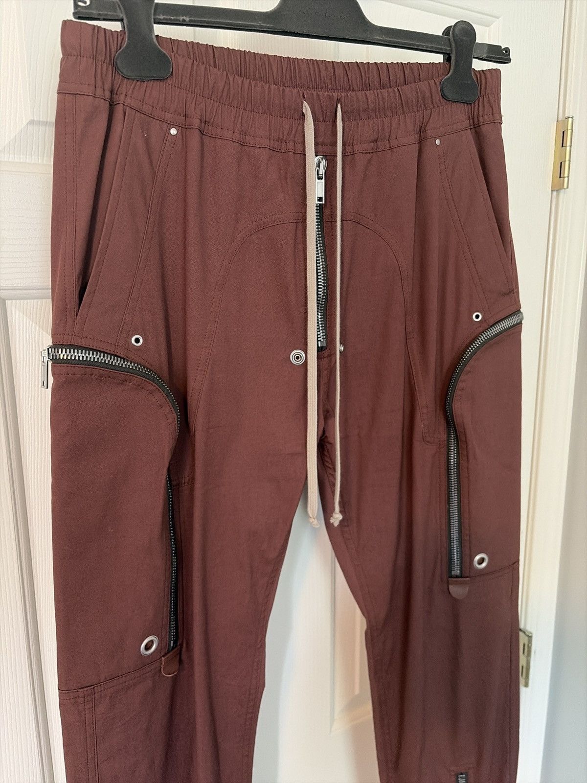 Rick Owens Rick Owens Phlegethon SS 2021 Bauhaus Cargo Joggers Size US 36 / EU 52 - 2 Thumbnail