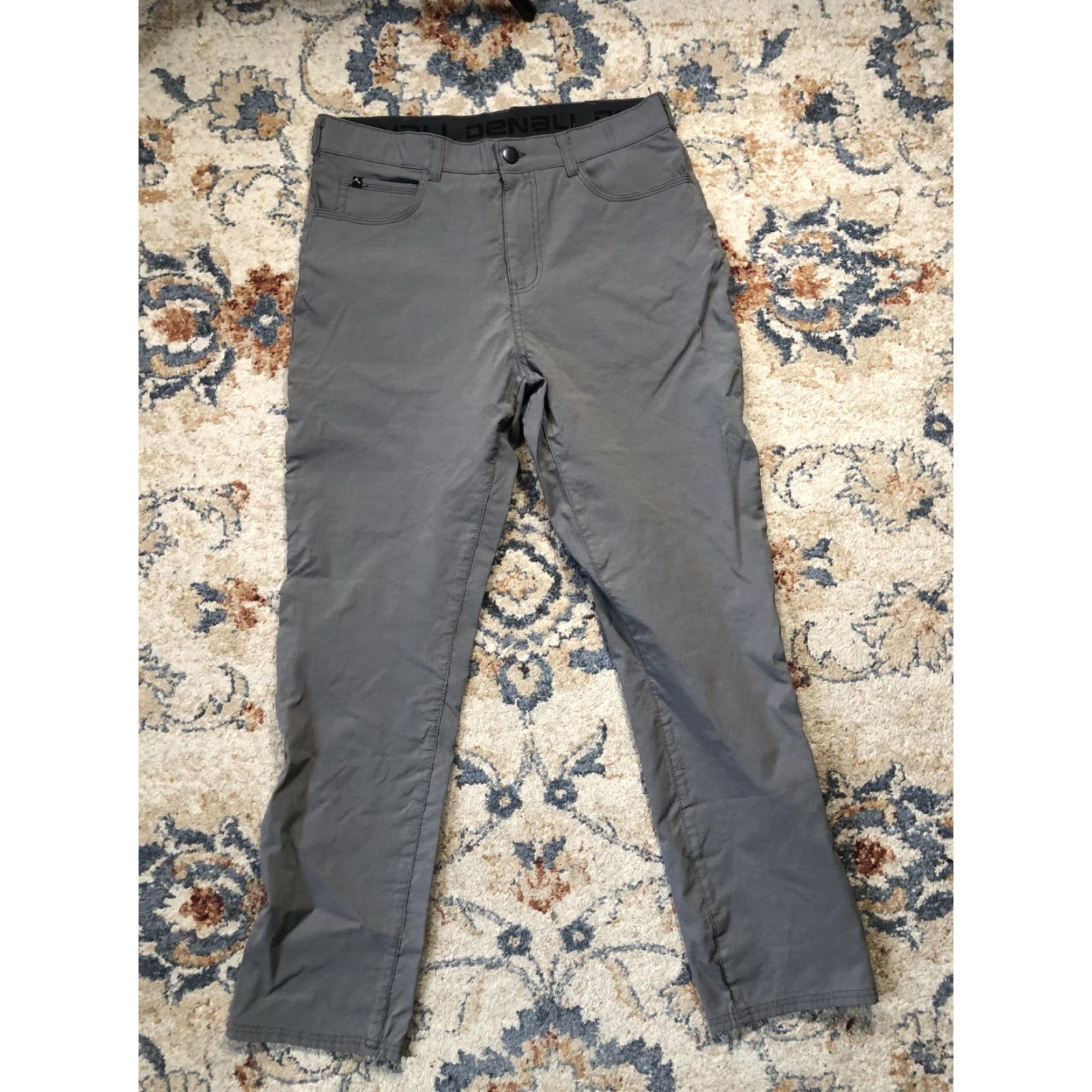 Vintage VINTAGE Denali Pants Mens 32x32 Gray Stretch Hiking Outdoor Zip Pocket Lightweight Tech Mens Size US 32 / EU 48 - 2 Thumbnail