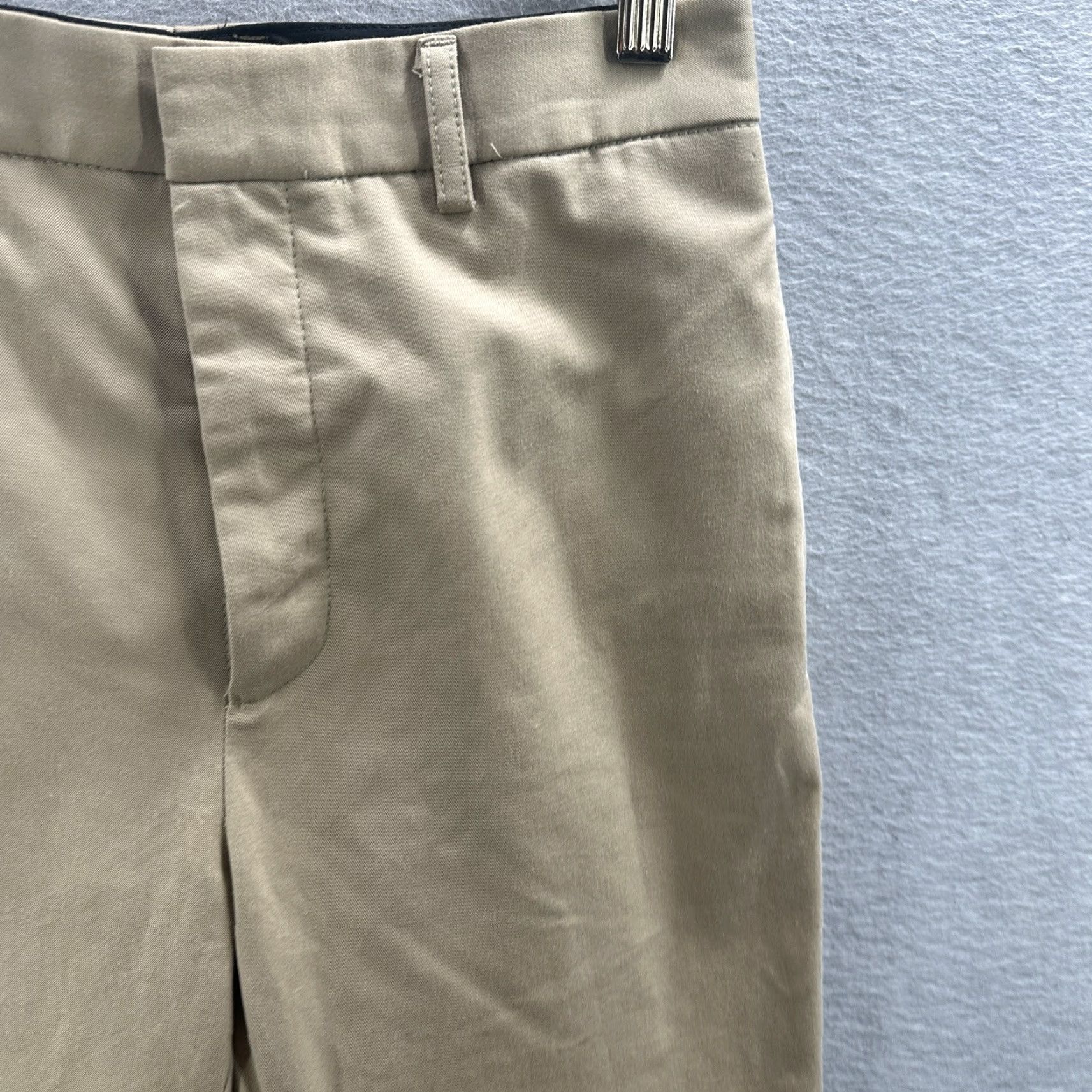 R13 R13 Pants Women 25 Wide-Leg Cargo Twill Beige Cotton Bohemian Hipster Womens Size 42" / US 20 - 4 Thumbnail