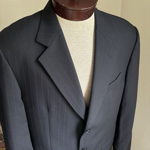 Missoni Missoni Marlane Pinstripe Blazer Wool Sport Coat Men 40-42R Size 40R - 2 Thumbnail