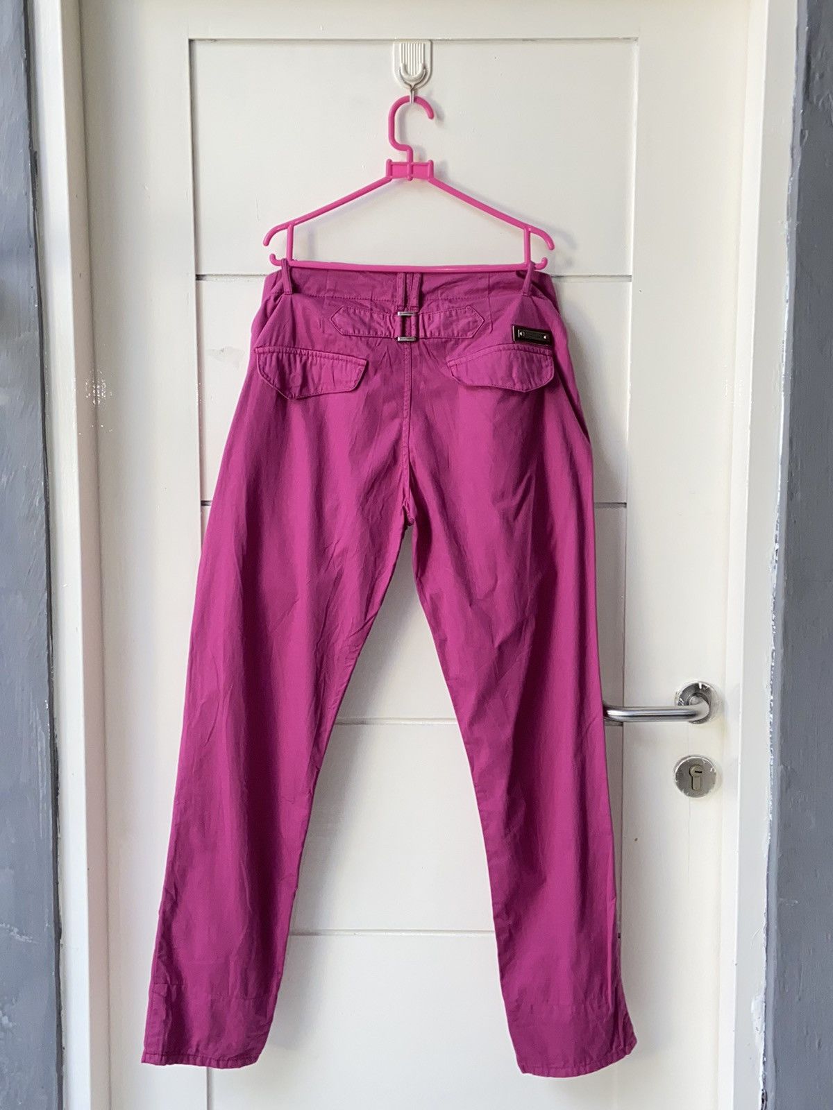 Burberry BURBERRY Pink Long Pants Size US 30 / EU 46 - 4 Thumbnail