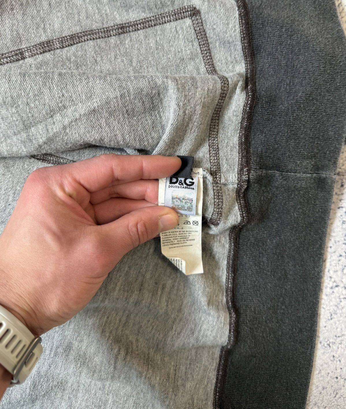 Dolce & Gabbana Dolce & Gabbana D&G Cotton Cardigan Men 50 Logo Pocket Italy Size US M / EU 48-50 / 2 - 10 Thumbnail