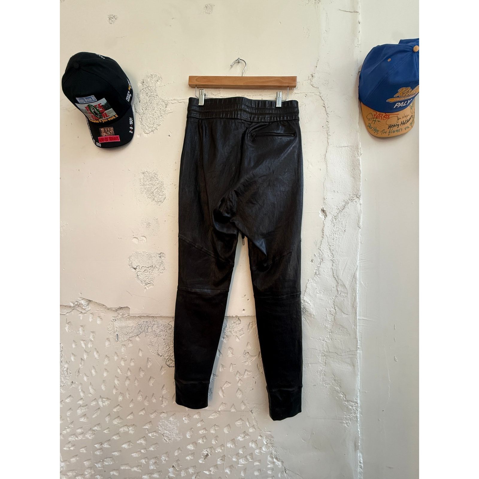 John Elliott John Elliott Black Leather Escobar Pants Size US 28 / EU 44 - 2 Thumbnail