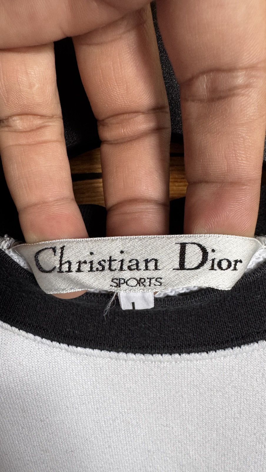 Christian Dior Monsieur Vintage Christian Dior Sport Crewneck Sweatshirt Size US L / EU 52-54 / 3 - 6 Thumbnail