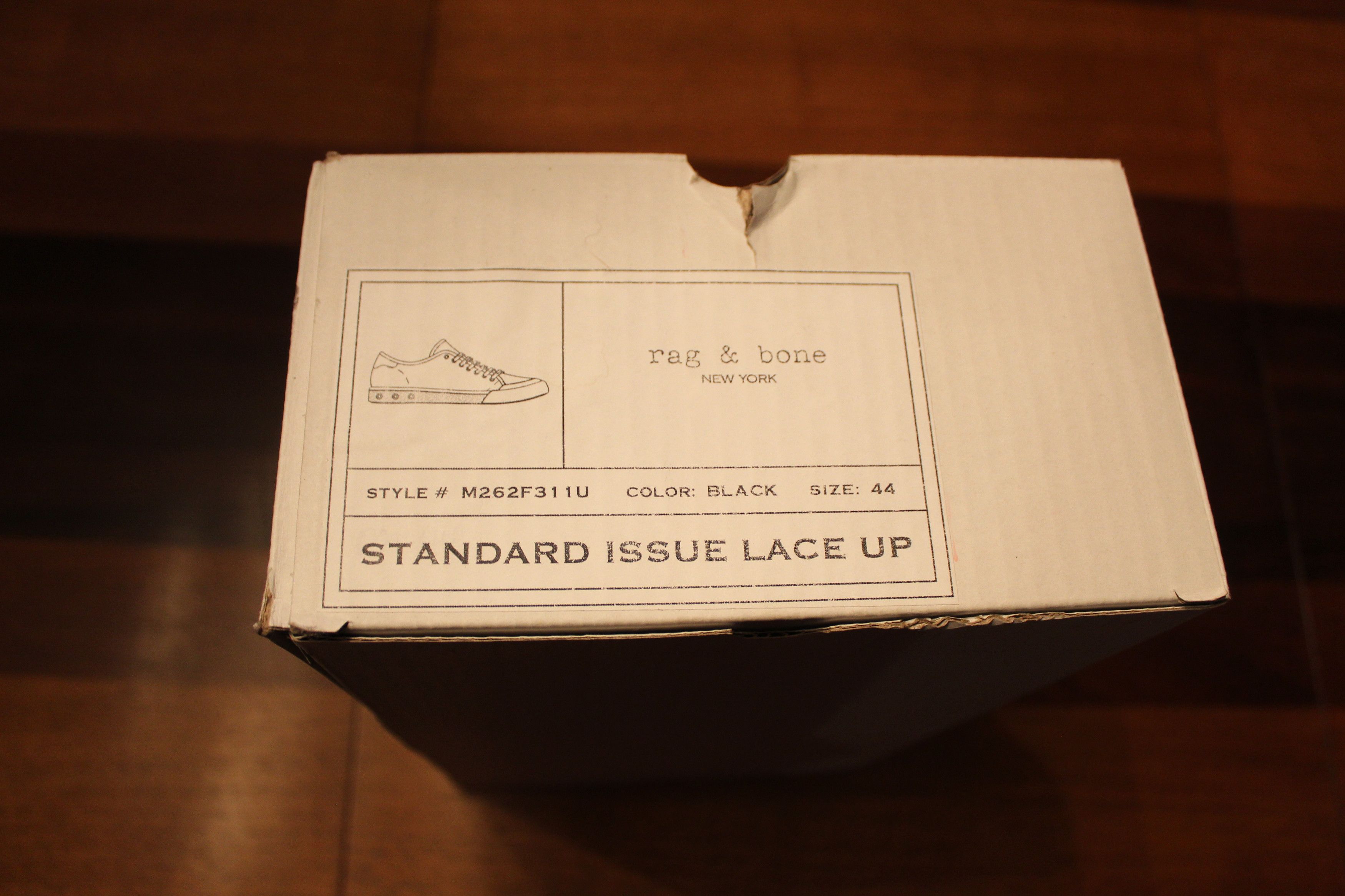 Rag & Bone Rag & Bone “Standard Issue” Trainer – Low Top Canvas (2014 ) Size US 11 / EU 44 - 1 Thumbnail