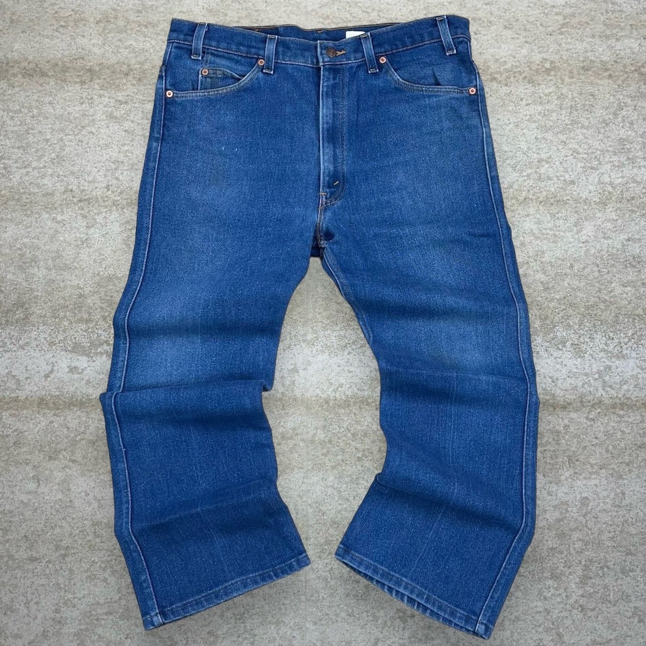 Levi's Vintage 90s Orange Tab Levis Jeans 38x30 Bootcut Dark Wash Size US 38 / EU 54 - 2 Thumbnail