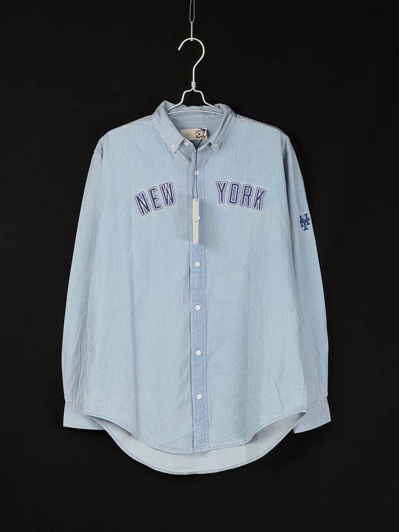 Aime Leon Dore New York Mets chambray shirt M Size US M / EU 48-50 / 2 - 1 Thumbnail