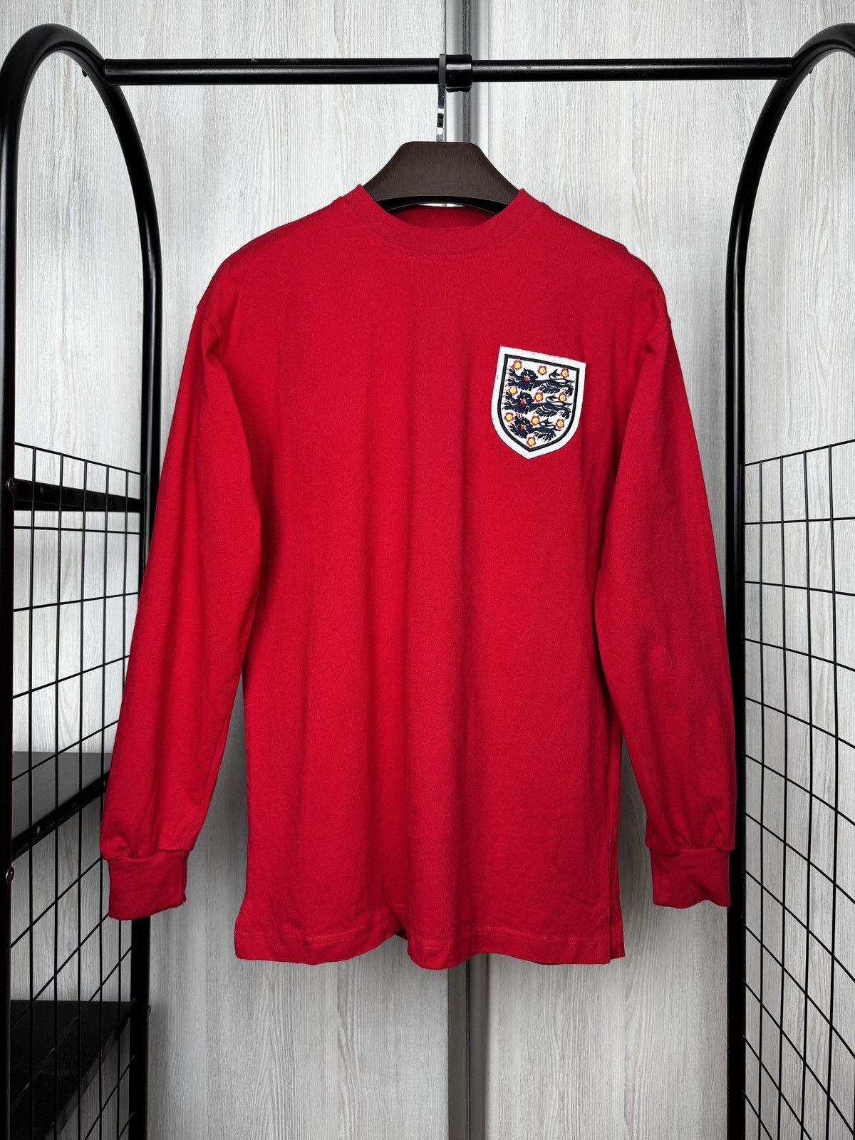 Other England 1966 Football Soccer Jersey Retro Replica Score Draw Size US M / EU 48-50 / 2 - 2 Thumbnail