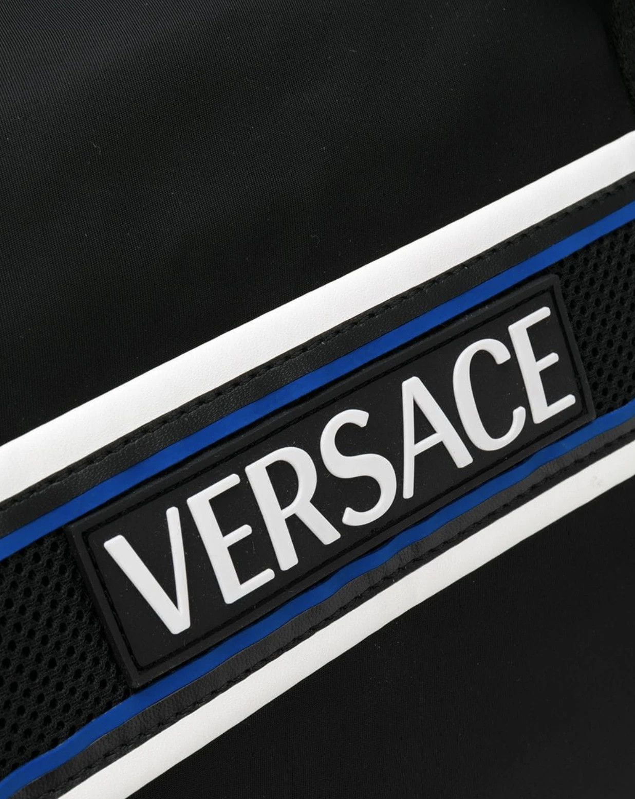 Versace Olympus Gym Sports contrast logo holdall duffle Palladium Size ONE SIZE - 4 Thumbnail