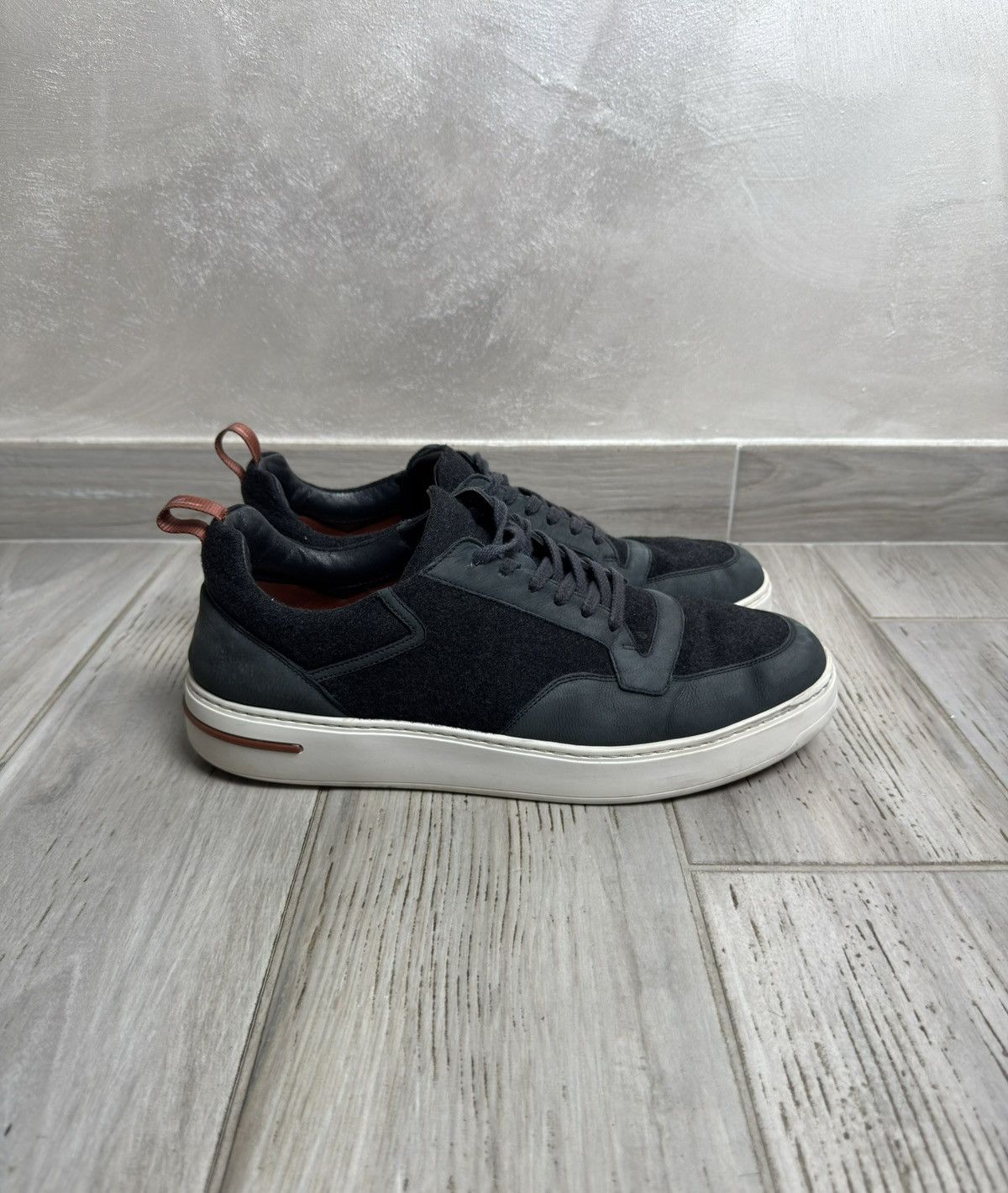 Loro Piana Loro Piana NewPort Walk Blue Sneakers Size US 10.5 / EU 43-44 - 1 Thumbnail