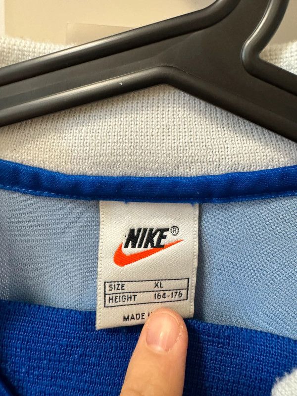Nike × Vintage Vintage Nike Glasgow Rangers 1997-99 Home Jersey Fit S Size US S / EU 44-46 / 1 - 4 Thumbnail