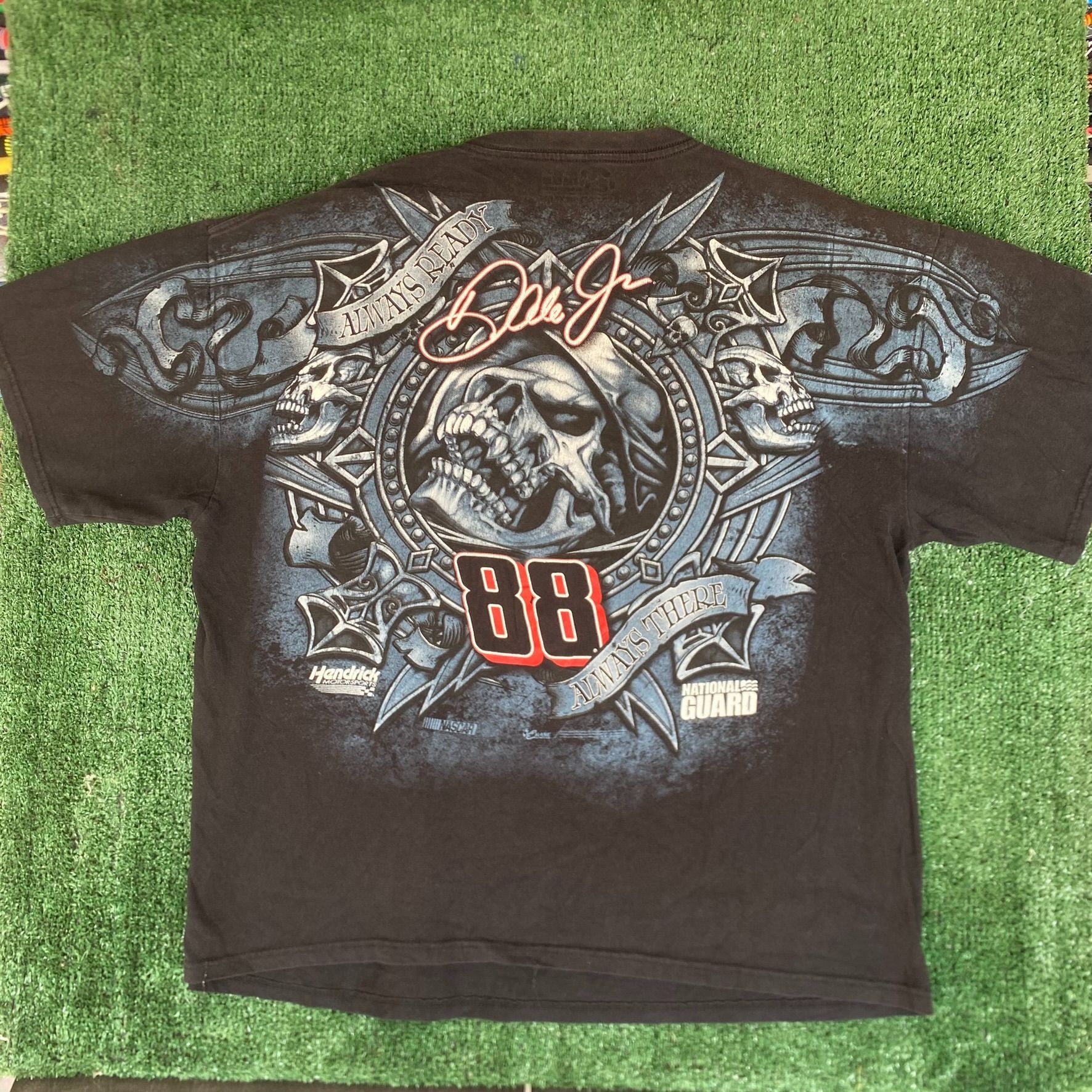 NASCAR Vintage Y2K Dale Earnhardt Shirt NASCAR Racing AOP All Over Size US XL / EU 56 / 4 - 5 Thumbnail